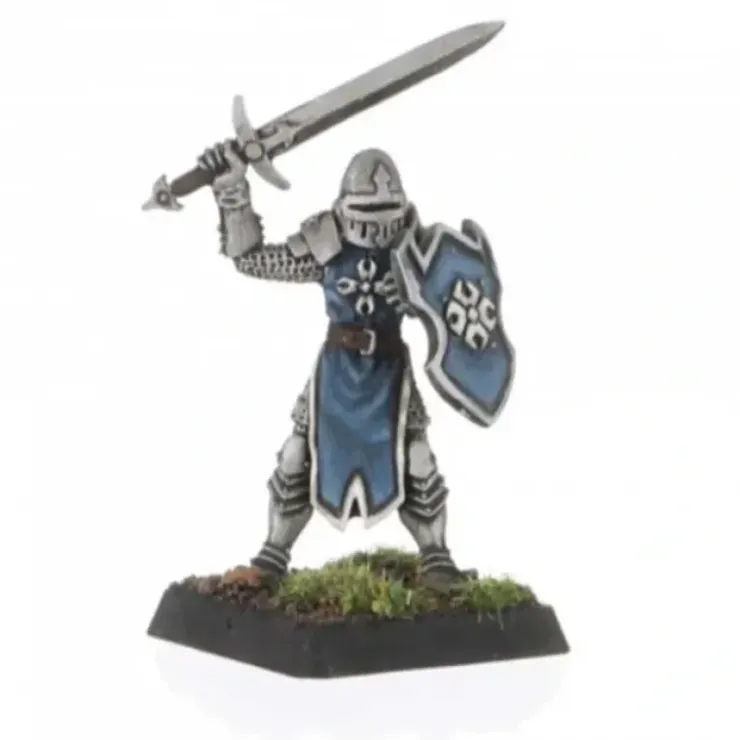 Tabletop Miniatures>Reaper Miniatures Dannin, Templar Warrior #14655 Unpainted Metal Warlord Mini Figure - Your Source for Gaming Essentials