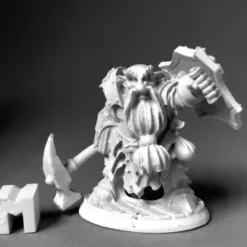 Tabletop Miniatures>Reaper Miniatures Dark Dwarf Smiter #03899 Dark Heaven Unpainted Metal Figure - Your Source for Gaming Essentials