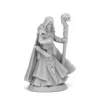Tabletop Miniatures>Reaper Miniatures Dark Elf Wizard 44073 Bones Black Unpainted Plastic RPG Figure - Your Source for Gaming Essentials