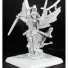 Tabletop Miniatures>Reaper Miniatures Dark Maiden, Razig Solo #14106 Razig Unpainted RPG Mini Figure - Your Source for Gaming Essentials