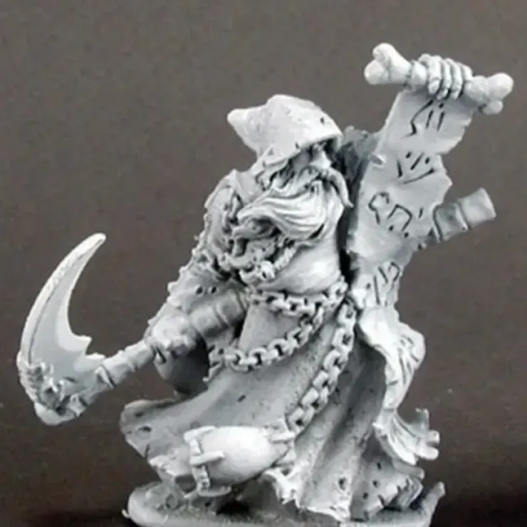 Tabletop Miniatures>Reaper Miniatures Darkrasp, Death Priest #02957 Dark Heaven Unpainted Metal - Your Source for Gaming Essentials