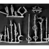 Tabletop Miniatures>Reaper Miniatures Darkspawn Weapons Pack (15) #14477 Darkspawn Unpainted Mini - Your Source for Gaming Essentials