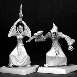 Tabletop Miniatures>Reaper Miniatures Darkthrall Cultists (9) 06175 Warlord Army Pack Unpainted Mini - Your Source for Gaming Essentials