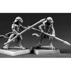 Tabletop Miniatures>Reaper Miniatures Daughters of Sekhmet (9) #06206 Warlord Army Pack Unpainted - Your Source for Gaming Essentials