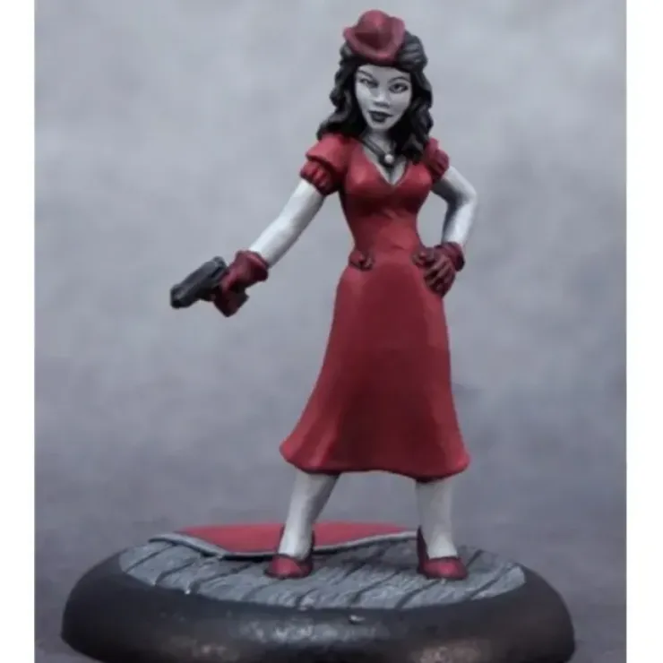 Tabletop Miniatures>Reaper Miniatures Deadlands Noir: Femme Fatale #59037 Savage Worlds Unpainted - Your Source for Gaming Essentials