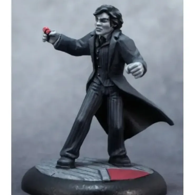 Tabletop Miniatures>Reaper Miniatures Deadlands Noir: Grifter #59040 Savage Worlds Unpainted Mini - Your Source for Gaming Essentials