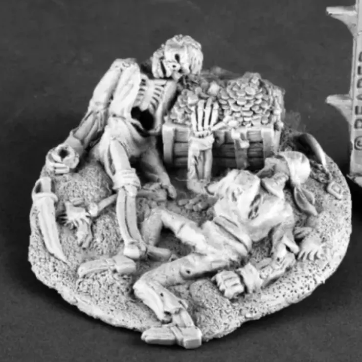 Tabletop Miniatures>Reaper Miniatures Dead Man's Chest #03518 Dark Heaven Legends Unpainted Metal - Your Source for Gaming Essentials