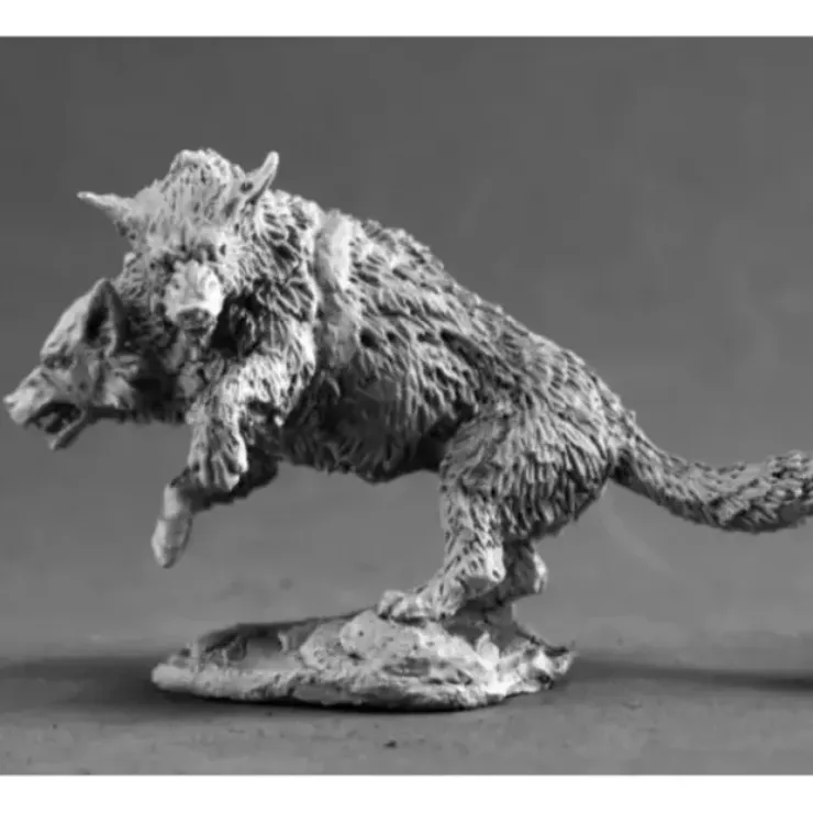 Tabletop Miniatures>Reaper Miniatures Death Dog #03695 Dark Heaven Legends Unpainted Metal Figure - Your Source for Gaming Essentials