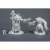 Tabletop Miniatures>Reaper Miniatures Deep One Priest & Servitor77520 Bones Unpainted RPG Figure - Your Source for Gaming Essentials