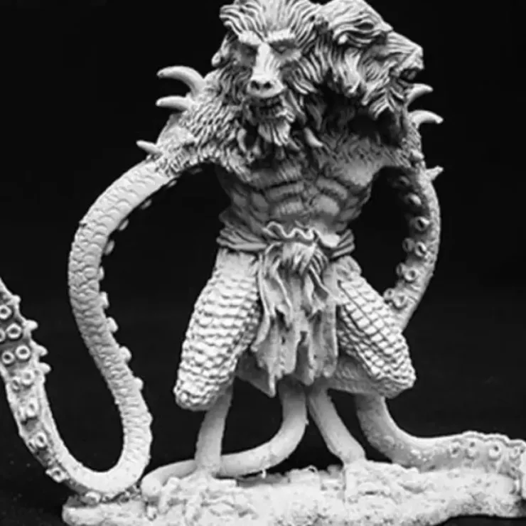 Tabletop Miniatures>Reaper Miniatures Demonic Lasher #02716 Dark Heaven Legends Unpainted Metal - Your Source for Gaming Essentials