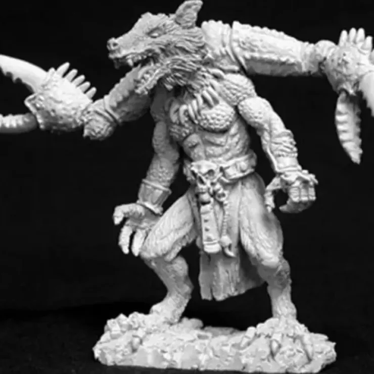 Tabletop Miniatures>Reaper Miniatures Demon Marbrezuk #02656 Dark Heaven Legends Unpainted Metal - Your Source for Gaming Essentials