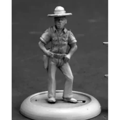 Tabletop Miniatures>Reaper Miniatures Deputy Wayne Tisdale #50267 Chronoscope D&D RPG Mini Figure - Your Source for Gaming Essentials