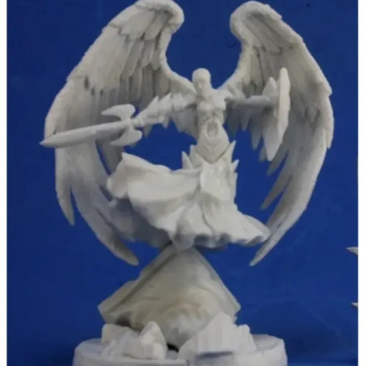 Tabletop Miniatures>Reaper Miniatures Deva #77363 Bones Unpainted Plastic D&D RPG Mini Figure - Your Source for Gaming Essentials