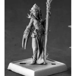 Tabletop Miniatures>Reaper Miniatures Dhalea Duormidhaz, Dark Elf Wizard #14624 Warlord Unpainted - Your Source for Gaming Essentials