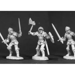 Tabletop Miniatures>Reaper Miniatures DHL Classics: Male Fighter #03319 Dark Heaven Unpainted Metal - Your Source for Gaming Essentials