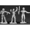 Tabletop Miniatures>Reaper Miniatures DHL Classics: Mummies (3) #03523 Dark Heaven Unpainted Metal - Your Source for Gaming Essentials