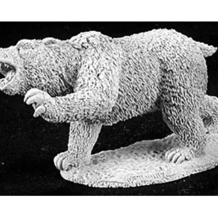 Tabletop Miniatures>Reaper Miniatures Dire Bear #02878 Dark Heaven Legends Unpainted Metal Figure - Your Source for Gaming Essentials