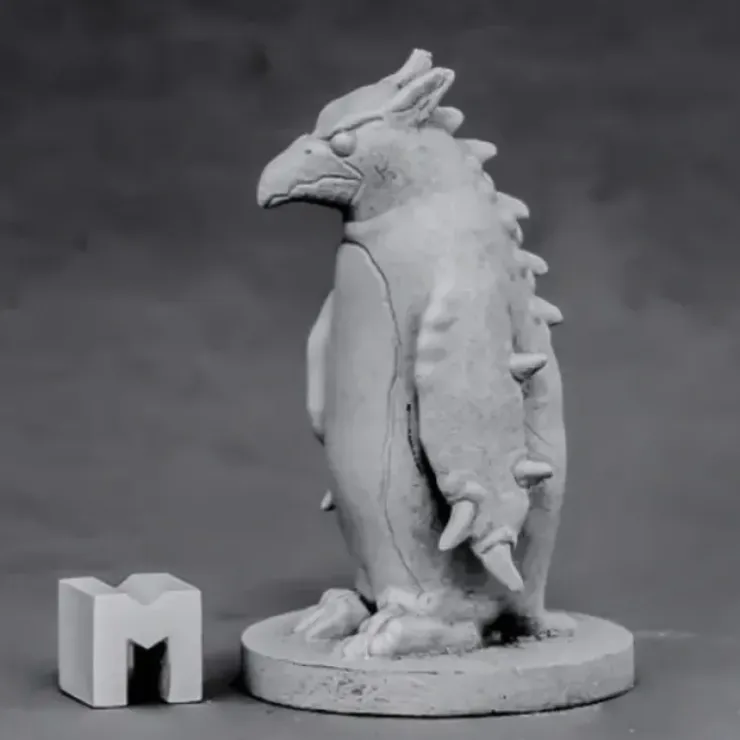 Tabletop Miniatures>Reaper Miniatures Dire Penguin #03870 Dark Heaven Legends Unpainted Metal Figure - Your Source for Gaming Essentials