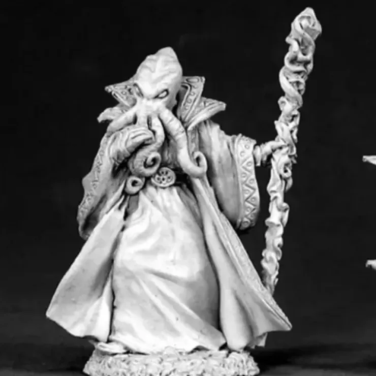 Tabletop Miniatures>Reaper Miniatures D'Khul, Bathalian #02568 Dark Heaven Legends Unpainted Metal - Your Source for Gaming Essentials