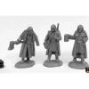 Reaper Miniatures Dreadmere Mercenaries (3) 44016 Bones Black Unpainted Plastic - Your Source for Gaming Essentials* Tabletop Miniatures
