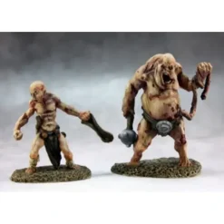 Tabletop Miniatures>Reaper Miniatures Dreg Devourer and Slinker #03687 Dark Heaven Unpainted Metal - Your Source for Gaming Essentials