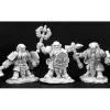 Tabletop Miniatures>Reaper Miniatures Duergar Sergeant & Grunts 3P 02989 Dark Heaven Unpainted Mini - Your Source for Gaming Essentials