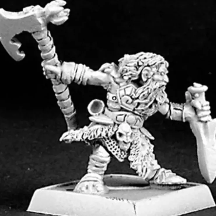 Tabletop Miniatures>Reaper Miniatures Dwarf Berserker #14341 Dwarves Unpainted RPG D&D Mini Figure - Your Source for Gaming Essentials