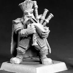 Tabletop Miniatures>Reaper Miniatures Dwarf Musician #14534 Dwarves Unpainted RPG D&D Mini Figure - Your Source for Gaming Essentials