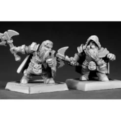 Tabletop Miniatures>Reaper Miniatures Dwarf Pathfinders (9) #06195 Warlord Army Pack Unpainted Mini - Your Source for Gaming Essentials