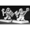 Tabletop Miniatures>Reaper Miniatures Dwarf Valkyries (9) #06211 Warlord Army Pack Unpainted Mini - Your Source for Gaming Essentials