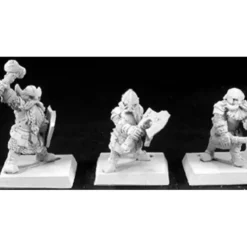 Tabletop Miniatures>Reaper Miniatures Dwarf Warriors (9), Dwarf Grunt #06117 Warlord Army Unpainted - Your Source for Gaming Essentials