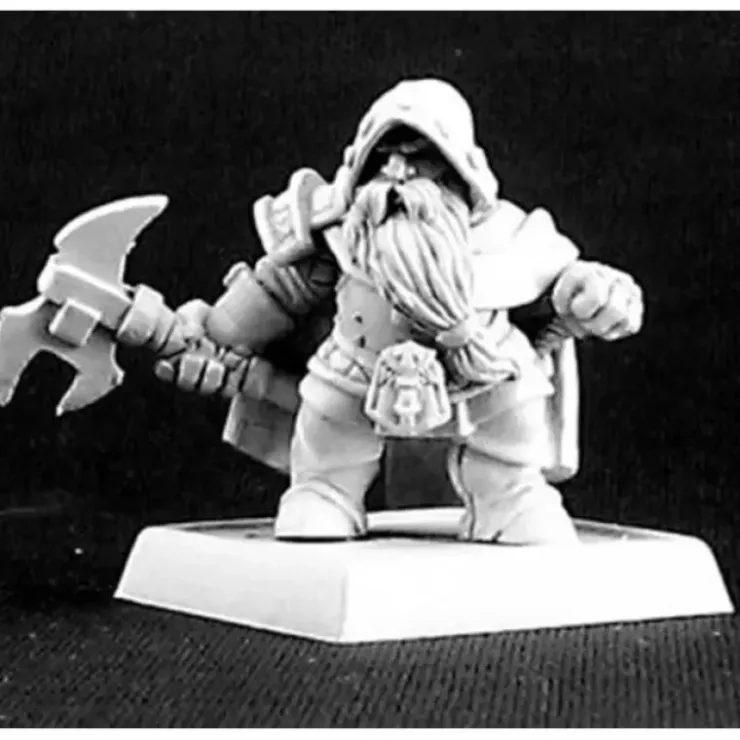 Tabletop Miniatures>Reaper Miniatures Dwarven Pathfinder Grunt #14460 Dwarves Unpainted RPG D&D Mini - Your Source for Gaming Essentials
