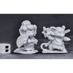 Tabletop Miniatures>Reaper Miniatures Eastern Mouslings (2)#77547 Bones Unpainted Plastic Figure - Your Source for Gaming Essentials