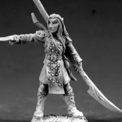 Tabletop Miniatures>Reaper Miniatures Eldolan, Elf Fighter #03358 Dark Heaven Unpainted Metal - Your Source for Gaming Essentials