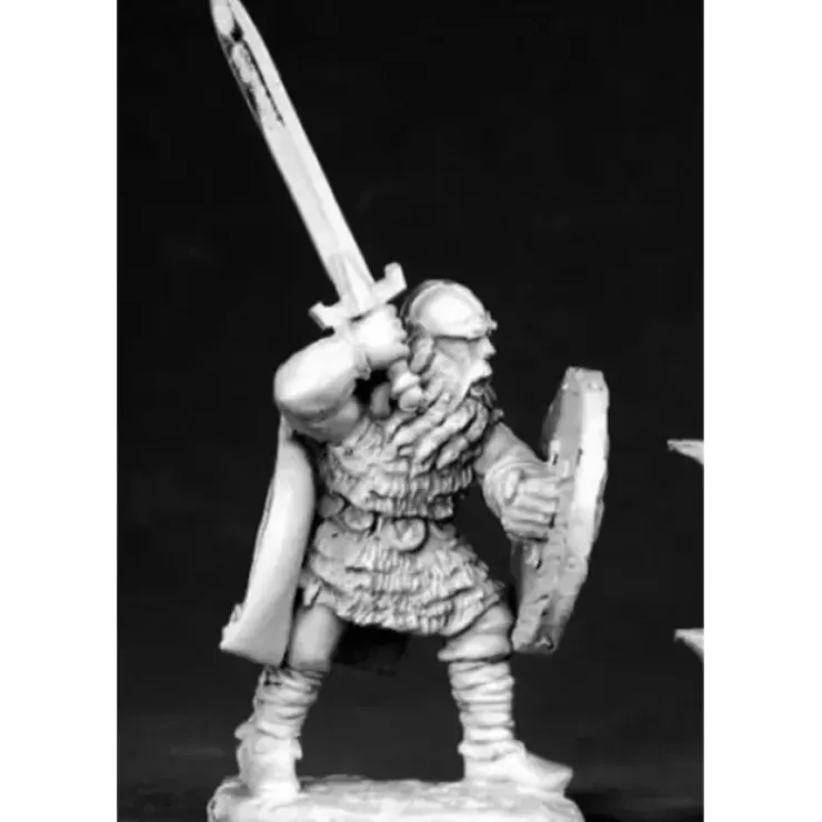 Tabletop Miniatures>Reaper Miniatures Erik Redbeard, Viking #02556 Dark Heaven Unpainted Metal - Your Source for Gaming Essentials