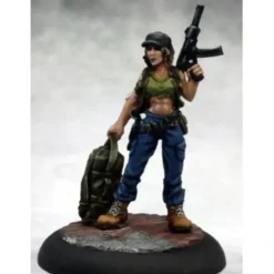 Tabletop Miniatures>Reaper Miniatures Evie Post-Apocalyptic Heroine 50283 Chronoscope Unpainted Mini - Your Source for Gaming Essentials