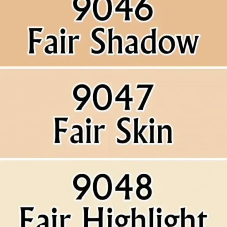 Tabletop Miniatures>Reaper Miniatures Fair Skin Tones #09716 Master Series Triads 3 Pack .5oz Paint - Your Source for Gaming Essentials