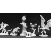 Tabletop Miniatures>Reaper Miniatures Familiar Pack II (6) 02399 Dark Heaven Legends Unpainted Metal - Your Source for Gaming Essentials
