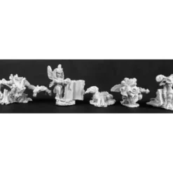 Tabletop Miniatures>Reaper Miniatures Familiars II (5) #14087 Warlord Unpainted RPG D&D Mini Figure - Your Source for Gaming Essentials