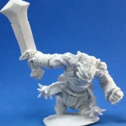 Tabletop Miniatures>Reaper Miniatures Fire Giant Warrior #77178 Bones Unpainted Plastic Mini Figure - Your Source for Gaming Essentials