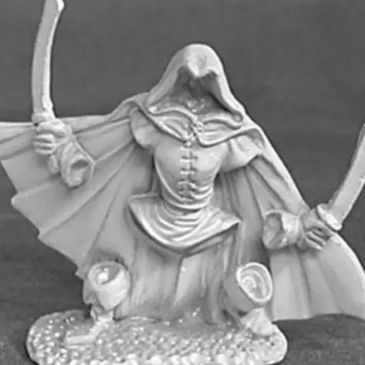 Tabletop Miniatures>Reaper Miniatures Fog Wraith #02081 Dark Heaven Legends Unpainted Metal Figure - Your Source for Gaming Essentials