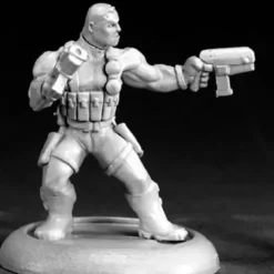 Tabletop Miniatures>Reaper Miniatures Frank Russo, Mercenary Hero #50044 Chronoscope D&D Mini Figure - Your Source for Gaming Essentials