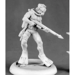 Tabletop Miniatures>Reaper Miniatures Frank, Scuba Guy #50167 Chronoscope Metal D&D RPG Mini Figure - Your Source for Gaming Essentials