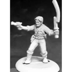Tabletop Miniatures>Reaper Miniatures Frazer's Fighters (male) #59047 Savage Worlds Unpainted Figure - Your Source for Gaming Essentials