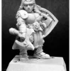 Tabletop Miniatures>Reaper Miniatures Freja Fangbreaker, Dwarf Sergeant 14085 Dwarves Unpainted Mini - Your Source for Gaming Essentials