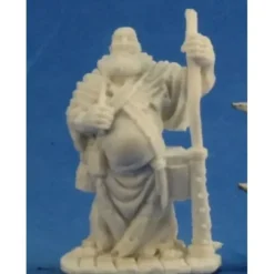 Tabletop Miniatures>Reaper Miniatures Friar Stone #77206 Bones Unpainted Plastic D&D RPG Mini Figure - Your Source for Gaming Essentials