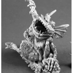 Tabletop Miniatures>Reaper Miniatures Frog Demon #02684 Dark Heaven Legends Unpainted Metal Figure - Your Source for Gaming Essentials