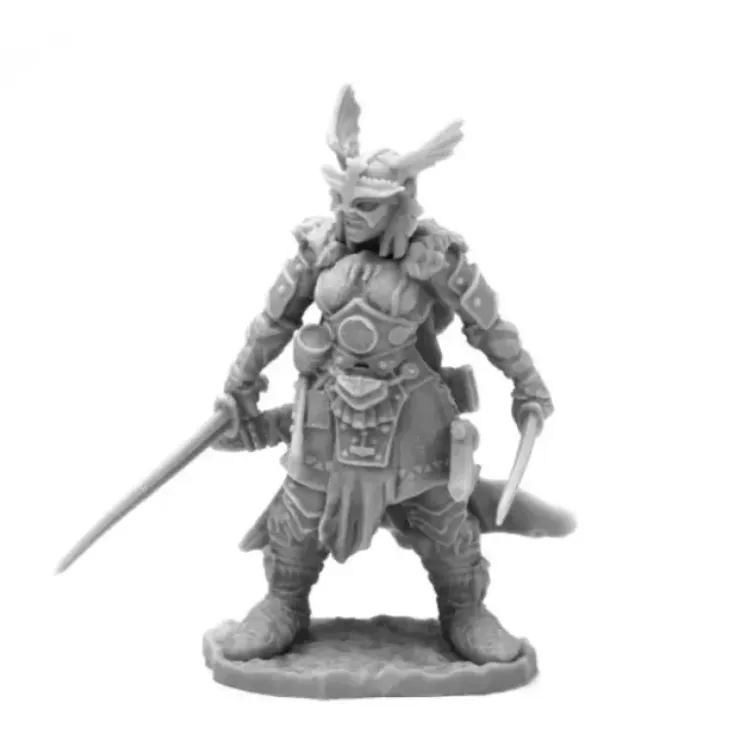 Tabletop Miniatures>Reaper Miniatures Frost Giant Heroine 44123 Bones Black Unpainted Plastic Figure - Your Source for Gaming Essentials
