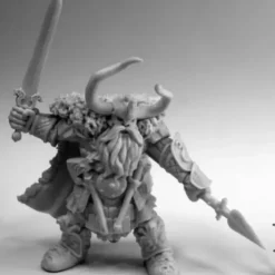 Tabletop Miniatures>Reaper Miniatures Frost Giant King #77591 Bones Plastic D&D RPG Mini Figure - Your Source for Gaming Essentials