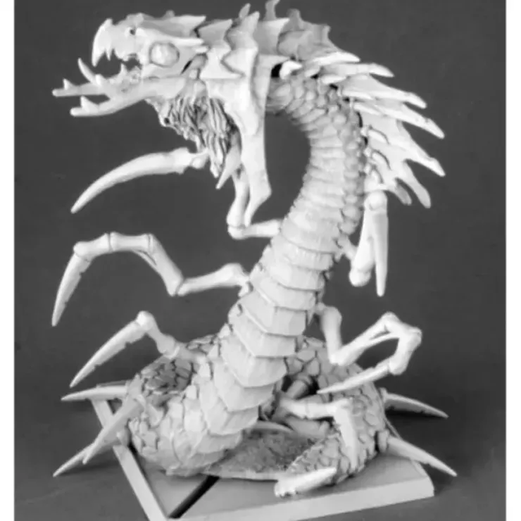 Tabletop Miniatures>Reaper Miniatures Frost Wyrm #14595 Icingstead Unpainted RPG D&D Mini Figure - Your Source for Gaming Essentials